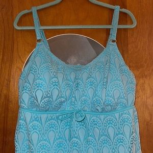 Island Escape Womens Tankini and Skirted Bottom Set